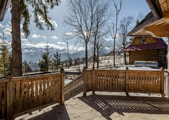 Gubalowka Sauna Widok シャレー ザコパネ